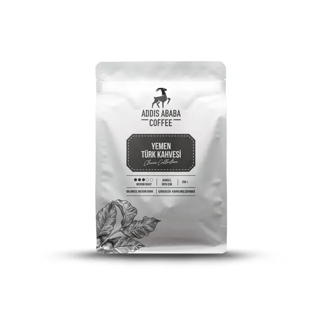 Yemen Öğütülmüş Türk Kahvesi 250 Gr