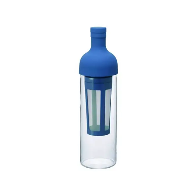Hario Soğuk Demleme Filtreli Şişe Mavi 650 ml