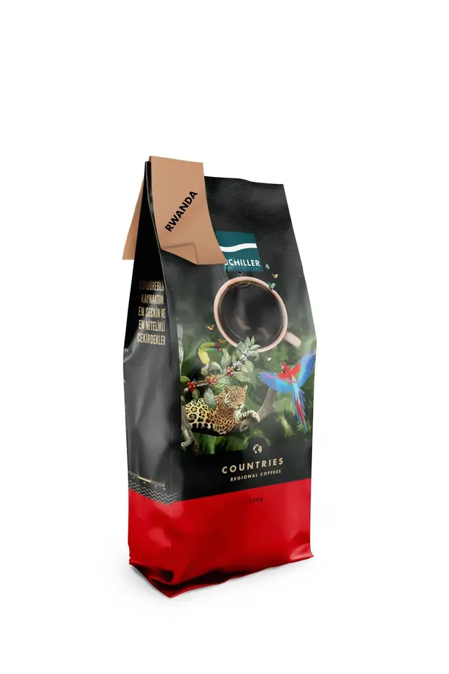 Schiller Rwanda Blue Bourbon 250 Gr Yöresel Çekirdek Kahve French Press