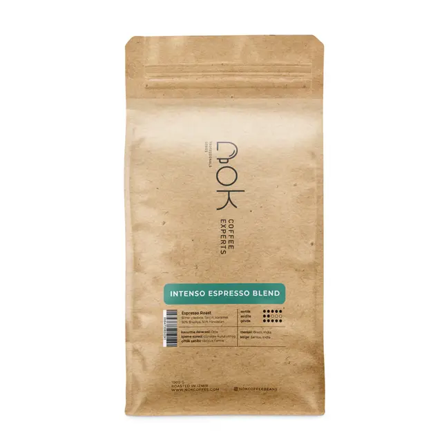 Intenso Espresso Kahve Harmanı Çekirdek (Öğütülmemiş) 1 Kg