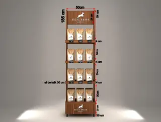 Ahşap Stand