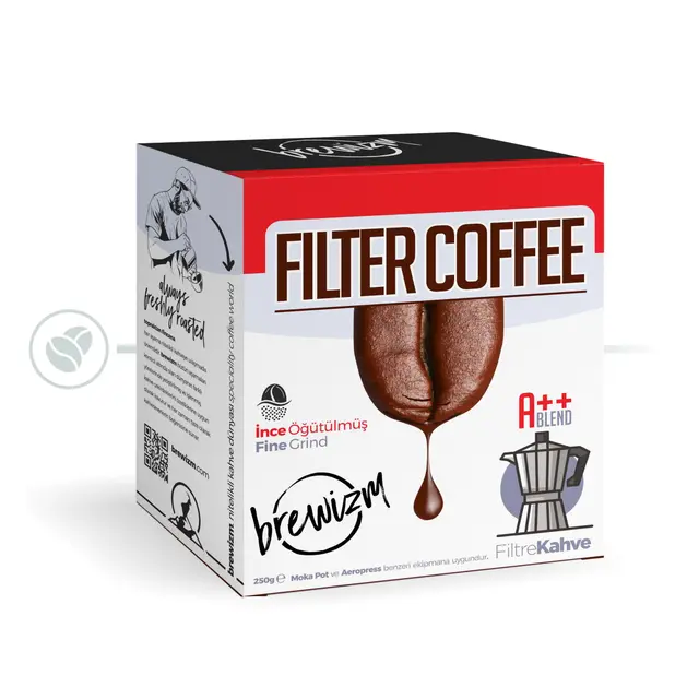 İnce Öğütülmüş Filtre Kahve
