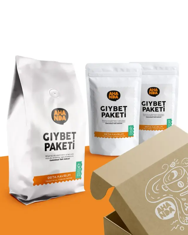 Bol Köpüklü Gıybet - 3x250g Nitelikli Türk Kahvesi Avantaj Paketi