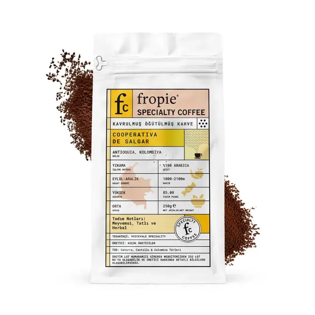 Çekirdek Kahve 250gr - Kolombiya