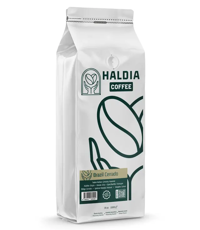 Haldia Brazil Cerrado Yöresel Kahve 1000 gr.