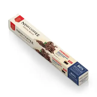 Nish Coffee Çikolata Aromalı Kapsül Kahve - 10 Adet