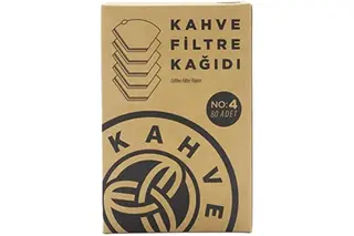 Kahve Dünyası Filtre Kahve Kağıdı No:4 80 Adet