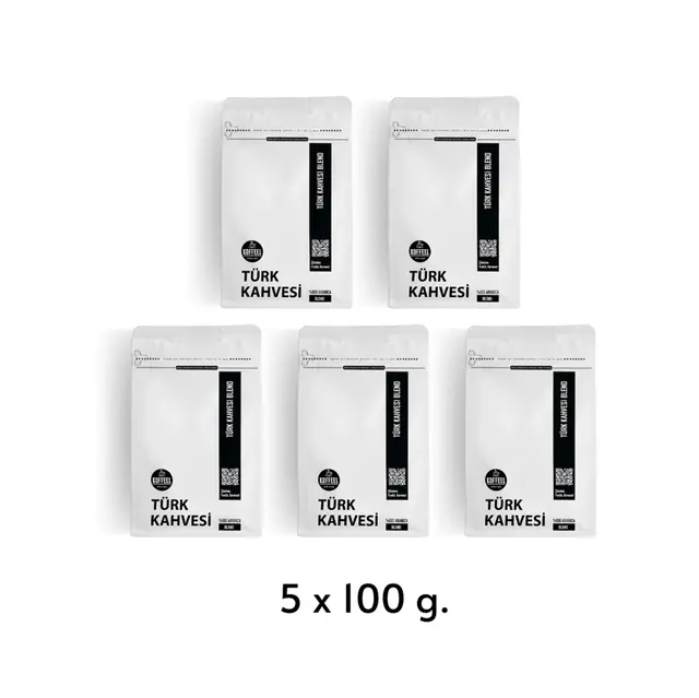 Türk Kahvesi Harmanı 5 x 100g.
