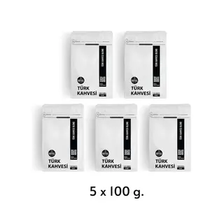 Türk Kahvesi Harmanı 5 x 100g.