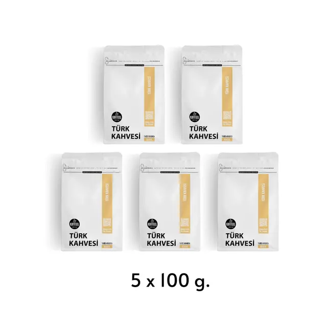 Klasik Türk Kahvesi - 5 x 100g.
