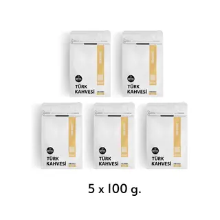 Klasik Türk Kahvesi - 5 x 100g.