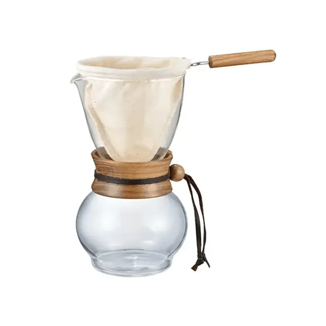 Hario Woodneck Drip Pot-3 Cup (480 ml)