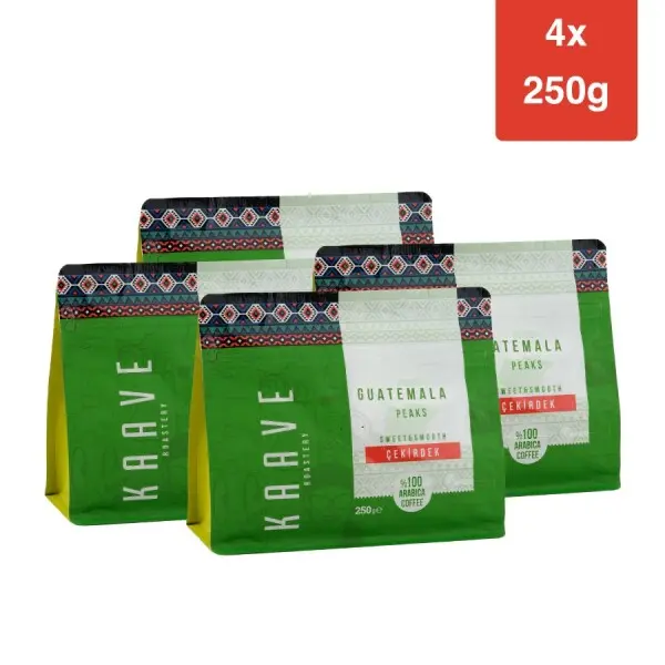 Guatemala Peaks Çekirdek 250 Gr*4'lü Tanışma Paketi