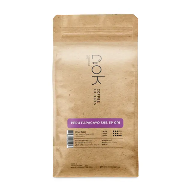 Peru Papagayo SHB EP Grade 1 - Çekirdek (Öğütülmemiş) 1 kg