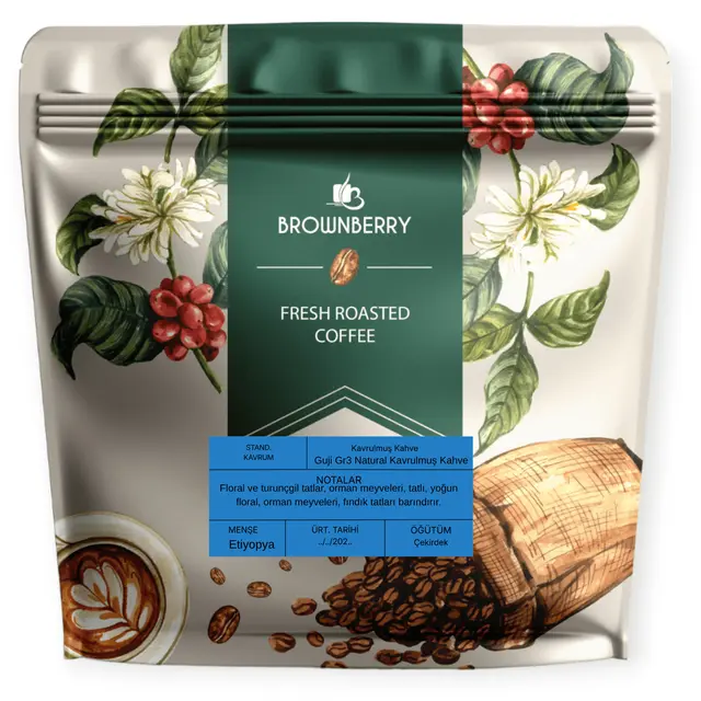 Guji Gr3 Natural Kavrulmuş Kahve