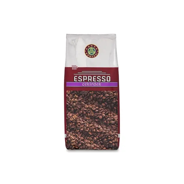 Kahve Dünyası Espresso Kavrulmuş Kahve Çekirdeği 1Kg - Kahve Dünyası Espresso