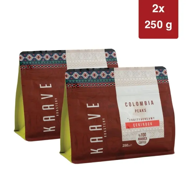 Colombia Peaks Çekirdek 250 Gr*2'li Tanışma Paketi