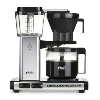 Moccamaster Select Filtre Kahve Makinesi Cam Potlu Mat Gümüş