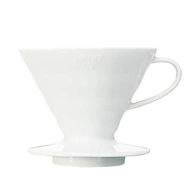 Hario V60 01 Dripper (Beyaz Seramik)