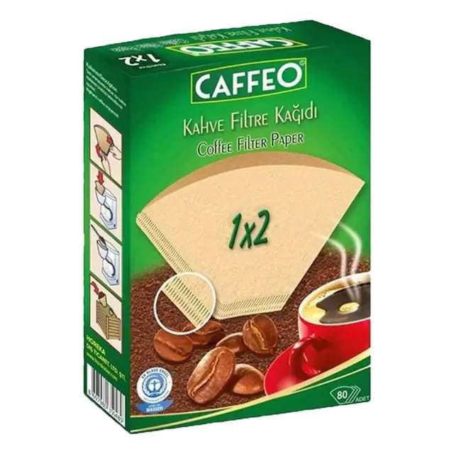 Caffeo Filtre Kahve Kağıdı 1x2 (9 cm) - Filtre Kahve Kağıdı