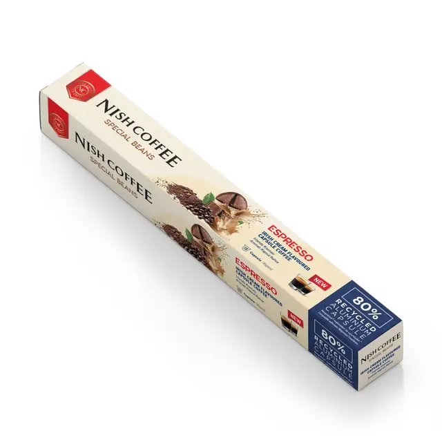 Nish Coffee Irish Krema Aromalı Kapsül Kahve - 10 Adet
