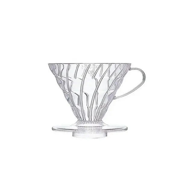 Hario V60 01 Dripper (Şeffaf Plastik)