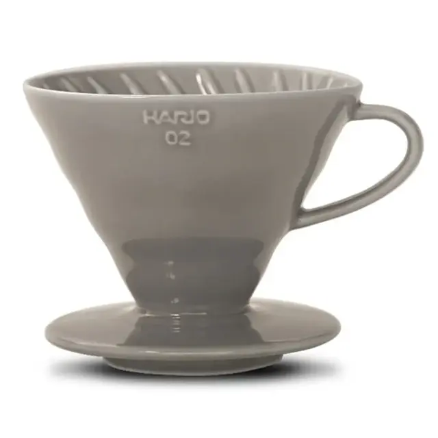 Hario V60 02 Seramik Dripper (Gri)