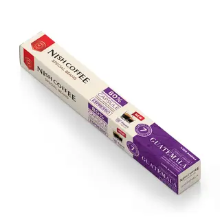 Nish Coffee Single Orijin Kapsül Kahve Guatemala (Nespresso Uyumlu)-10 Adet