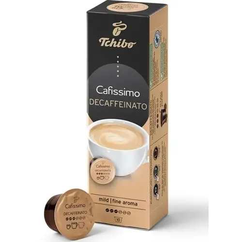 TCHİBO CAFİSSİMO CAFFE CREMA DECAFFEİNATED KAPSÜL KAHVE 10 ADET