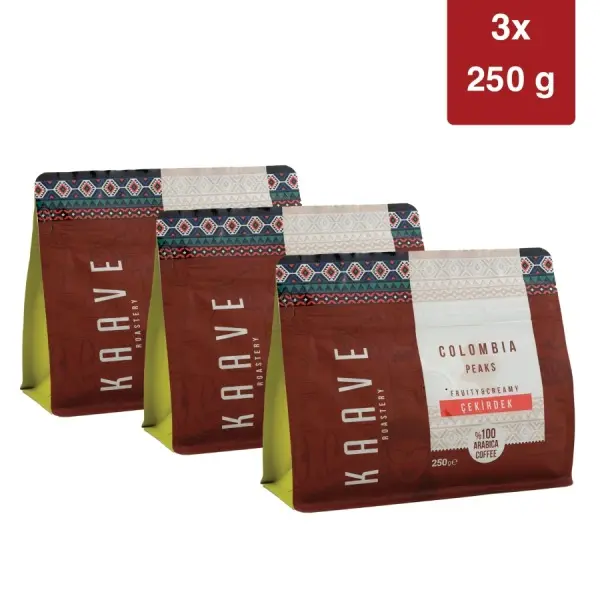 Colombia Peaks Çekirdek 250 Gr*3'lü Tanışma Paketi