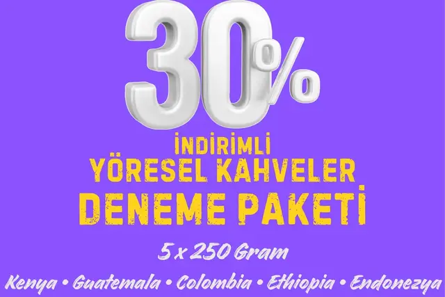 Yöresel Kahveler Deneme Paketi