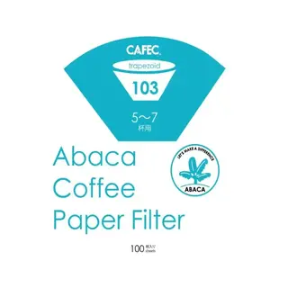 Cafec Abaca Trapezoid Filtre Kağıdı