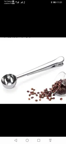 CoffeeHutt Klipsli Kahve Ölçme Kaşığı 1Cup