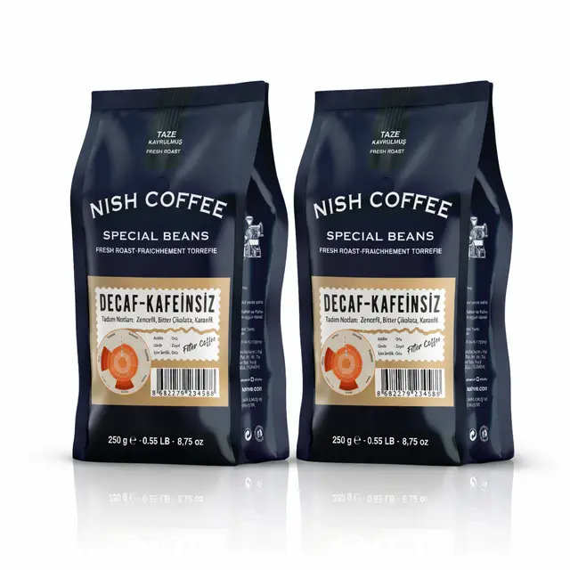 Nish Filtre Kahve Decaf Kafeinsiz 2x250 Gr