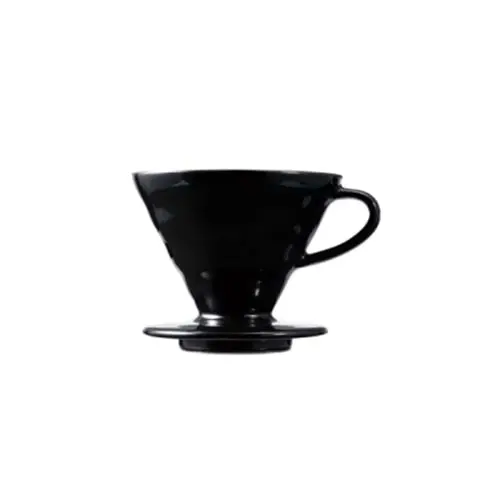 KAHVECİNİZ V60 02 SİYAH SERAMİK DRİPPER