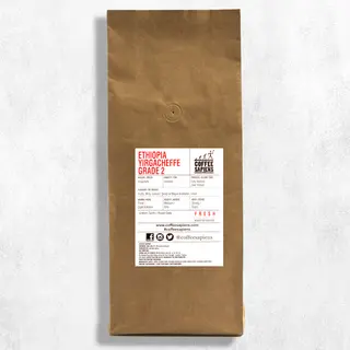 ETHIOPIA YIRGACHEFFE GRADE 2 1000 GR.