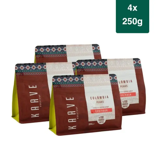 Colombia Peaks Çekirdek 250 Gr*4'lü Tanışma Paketi