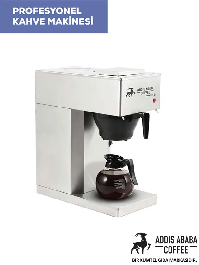 Addis Ababa Coffee Profesyonel Filtre Kahve Makinesi