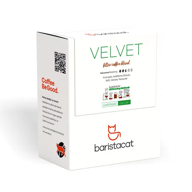 Velvet Blend Filtre Kahve - Kafeinsiz