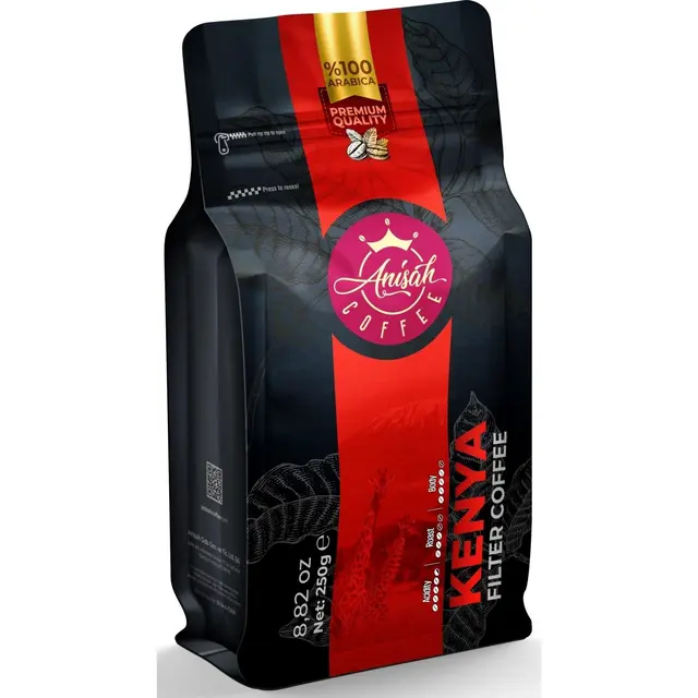 ANİŞAH KENYA ORTA KAVRULMUŞ FİLTRE KAHVE - ÖĞÜTÜLMÜŞ 250 GR