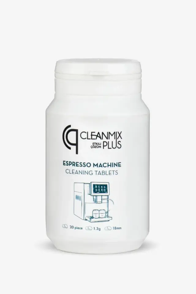 Espresso Makinesi Temizleme Tableti | Cleanmix Plus 20'li Paket