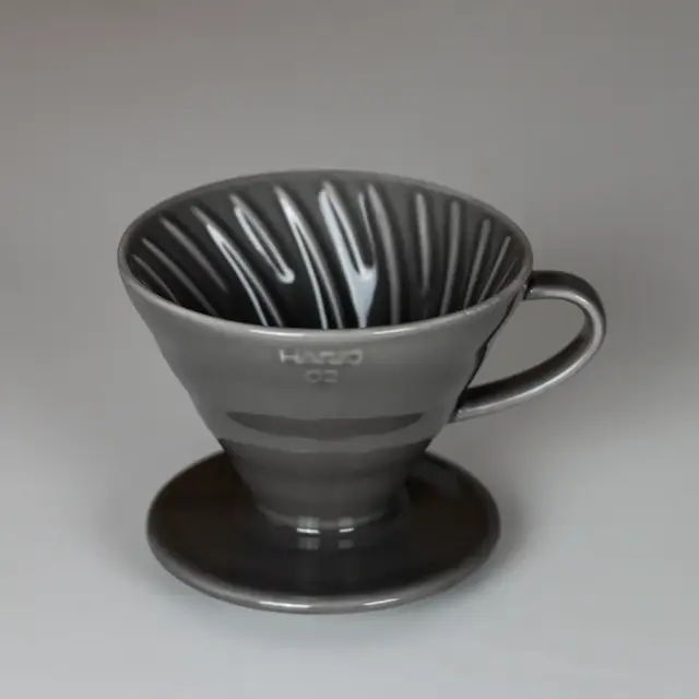 Hario V60 02 Seramik Dripper Gri