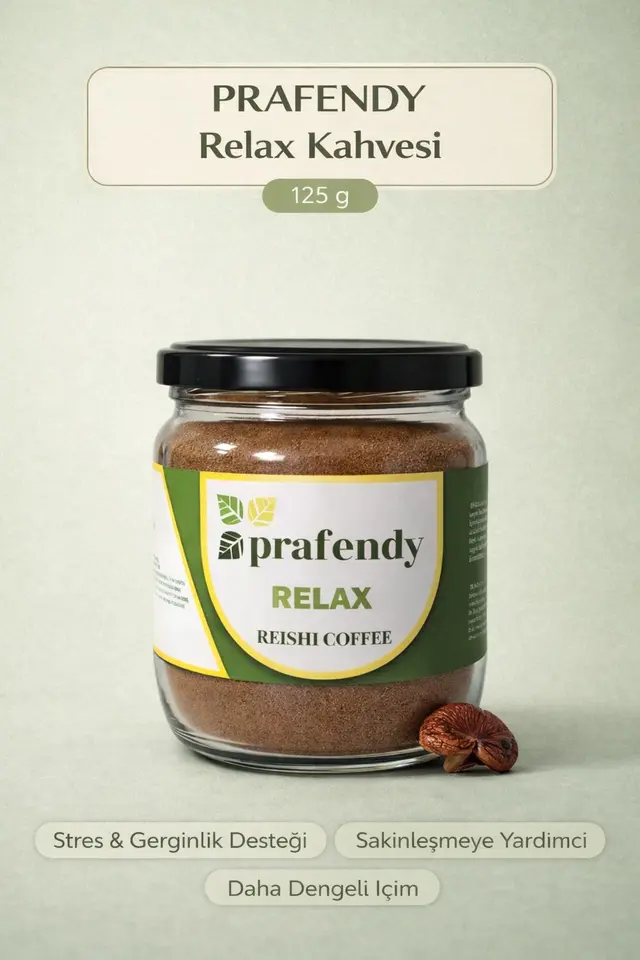 PRAFENDY RELAX REISHI MANTARLI KAHVE 125g