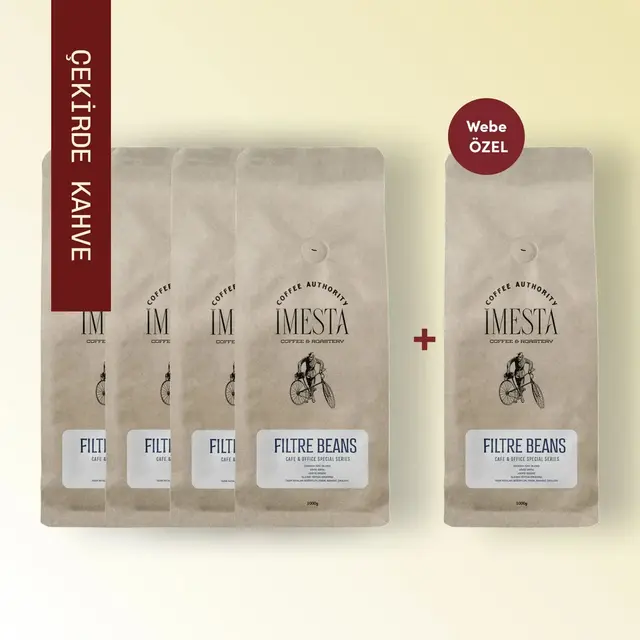İmesta Toptan Filtre Kahve | 5 Al 4 Öde (5kg) - Ofis ve Kafe Paketi