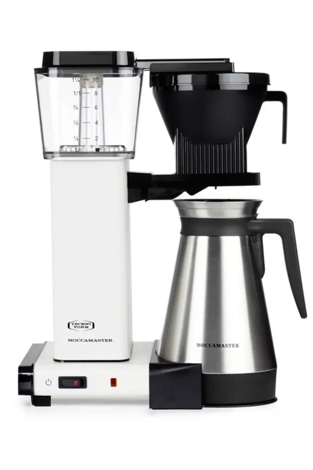 Kırık Beyaz | Moccamaster Select Filtre Kahve Makinesi Termoslu