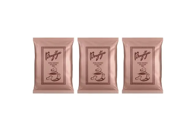 Brezilya Kuru Kahveci Atila Pak Türk Kahvesi 100g x 3 Adet