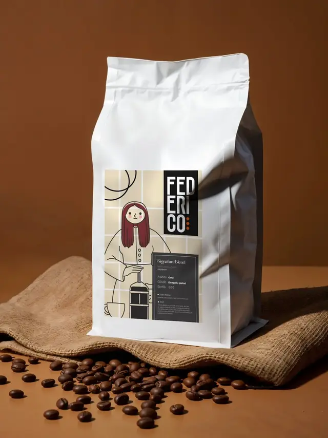 Signature Blend Espresso Kahve Çekirdeği – %100 Arabica