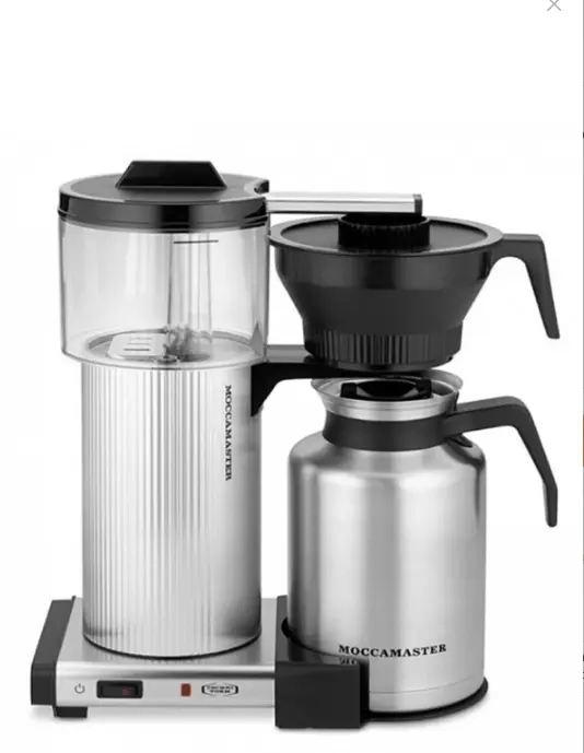 Moccamaster Select Filtre Kahve Makinesi Termoslu Siyah