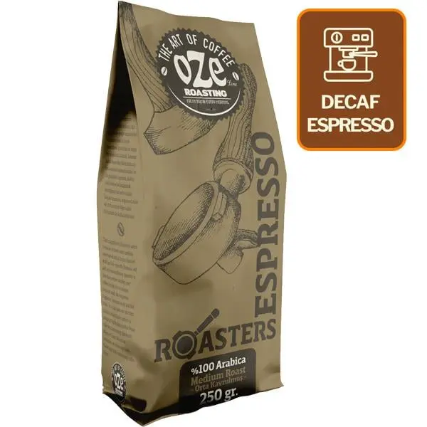 Decaf Espresso Kahve 250G - Kafeinsiz (Decaf) Kahveler